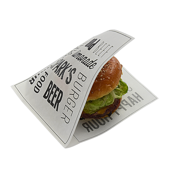 Sachet burger personnalisé