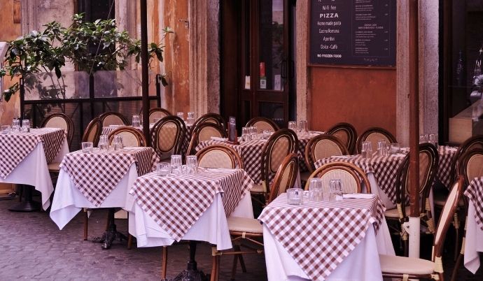 décoration restaurant italien